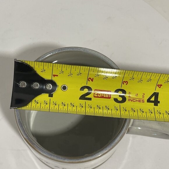 Hearth & Hand Magnolia Stoneware "Get After It" Coffee Cup Mug Bottom Raw Finish - Picture 11 of 16